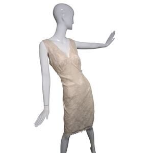 Y2K Vintage Babydoll Women's size 12 Whimsical Fairycore Victorian Lace Dress